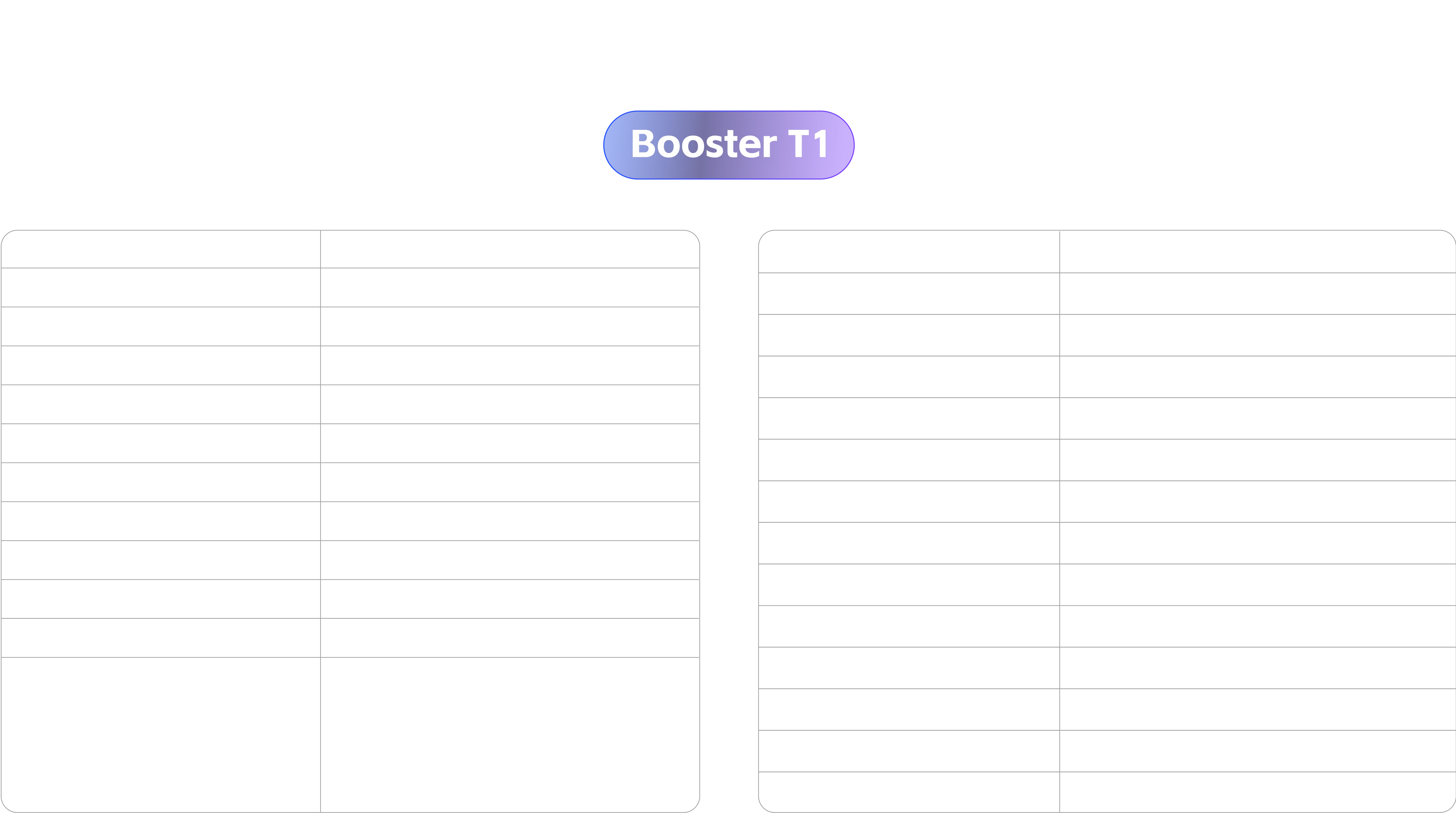 Booster Robotics Robots